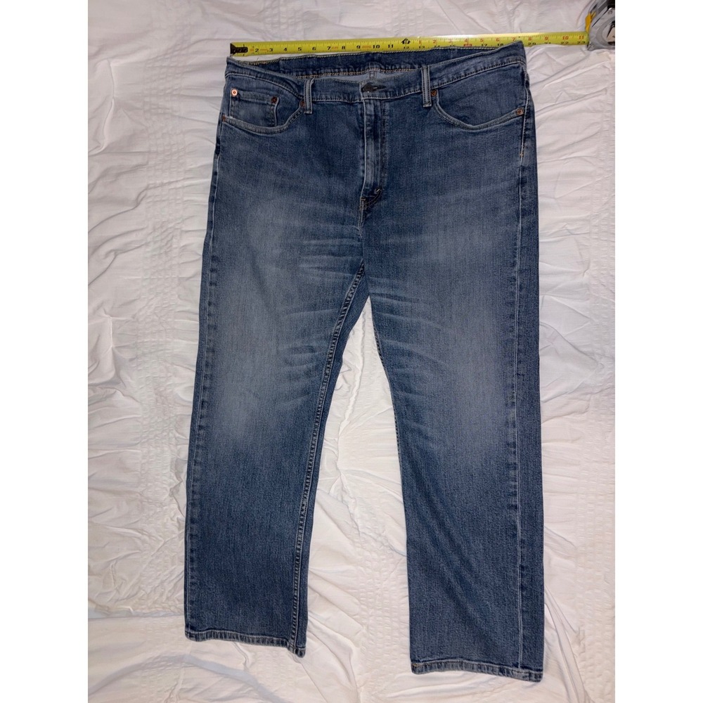 Levis 559 Relaxed Straight Leg Jeans Mens 40x29 Medium Wash Blue Denim T04-21